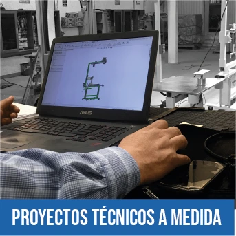 Desarrollo de proyectos técnicos de automatización industrial a la medida del cliente