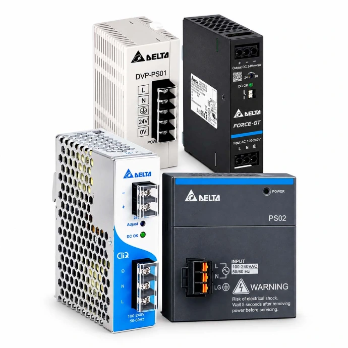Equipos de control y automatización Delta Electronics