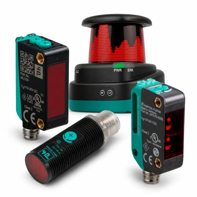 Sensores fotoeléctricos y distanciómetros láser Pepperl+Fuchs