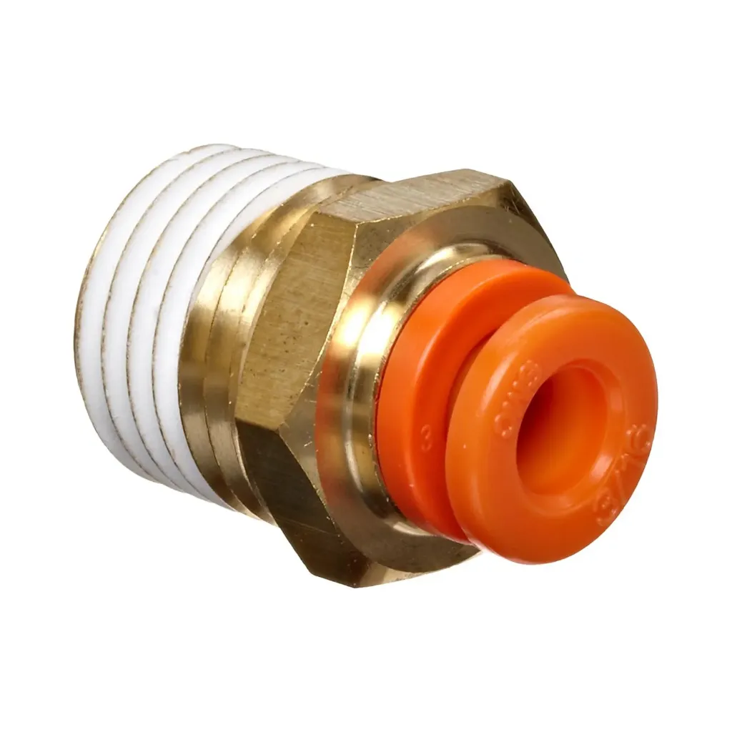 [KQ2H07-02AS] Conexión Neumatica Recta Manguera 1/4" - 1/4" PT KQ2H07-02AS SMC