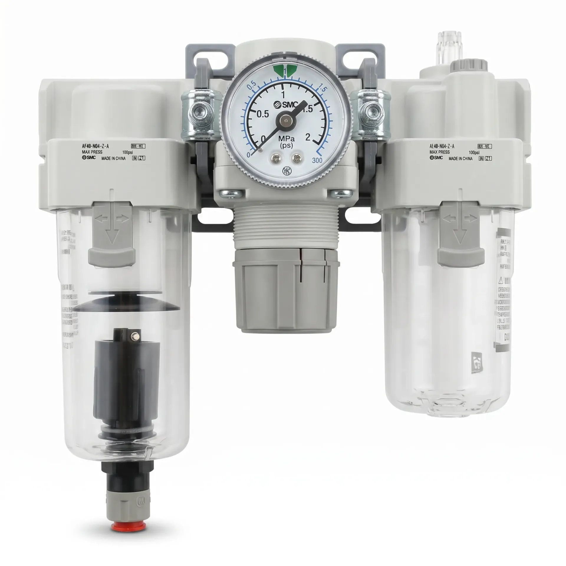 Unidad de Mantenimiento Modular F.R.L. Combo (1/2") AC40-N04CG-Z-D SMC