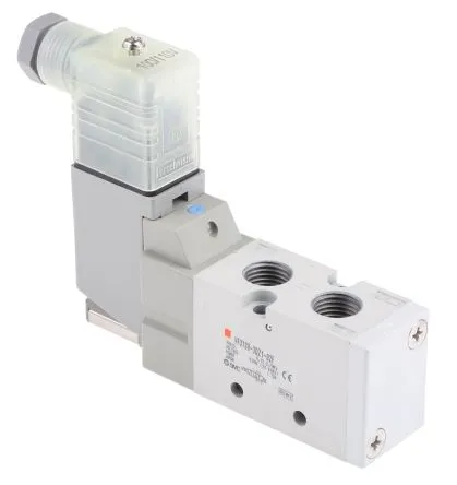 Válvula Solenoide 5 Puertos 24VDC 1/4" RC VF3130-5DZ1-02 SMC