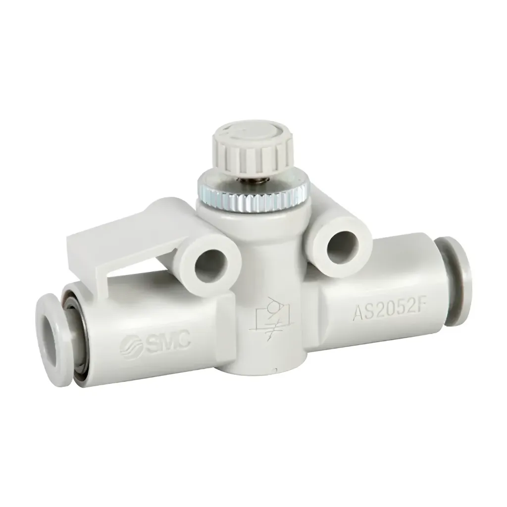 [AS2052F-06-J] Regulador de Caudal Lineal 6mm AS2052F-06-J SMC
