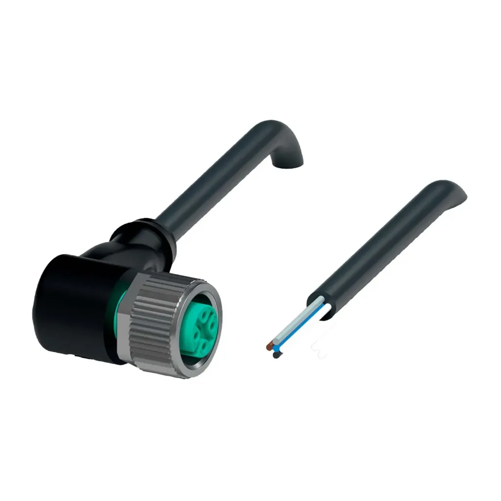Cable Conector Codo 5 Pines V15-W-BK5M-PUR-U Pepperl+Fuchs