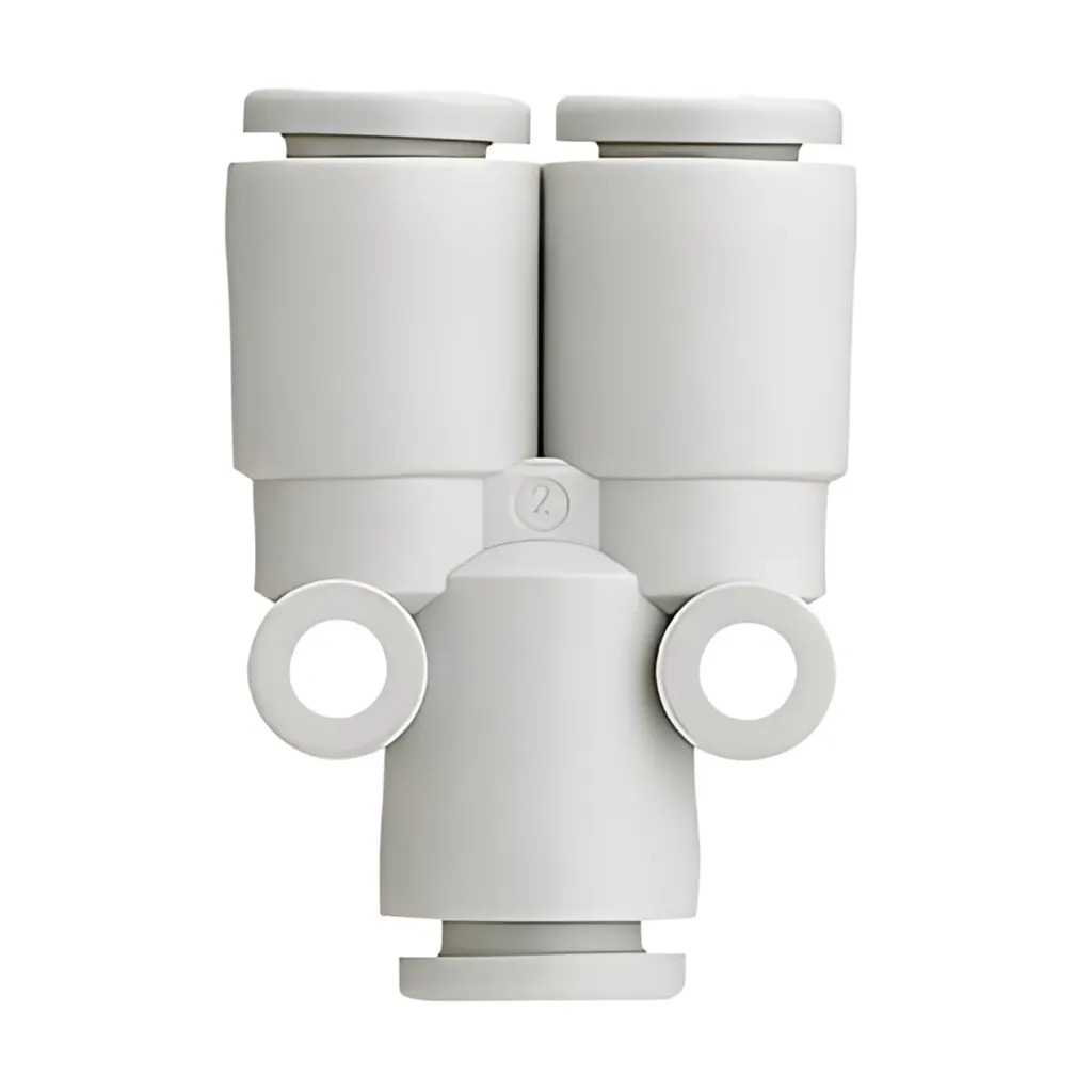 Conector Neumatico tipo "Y" 4mm KQ2U04-00A SMC
