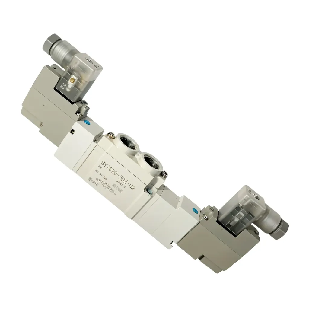 Válvula Solenoide de 5 Puertos 24VCD Biestable SY7220-5DZ-02 SMC
