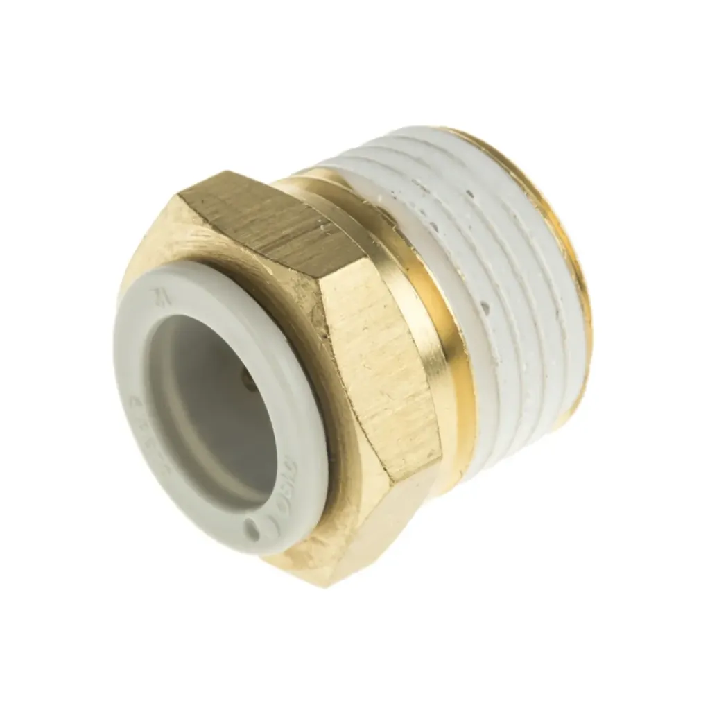 [KQ2H08-03AS] Conexión Neumatica Recta Macho Manguera 8mm - 3/8" KQ2H08-03AS SMC