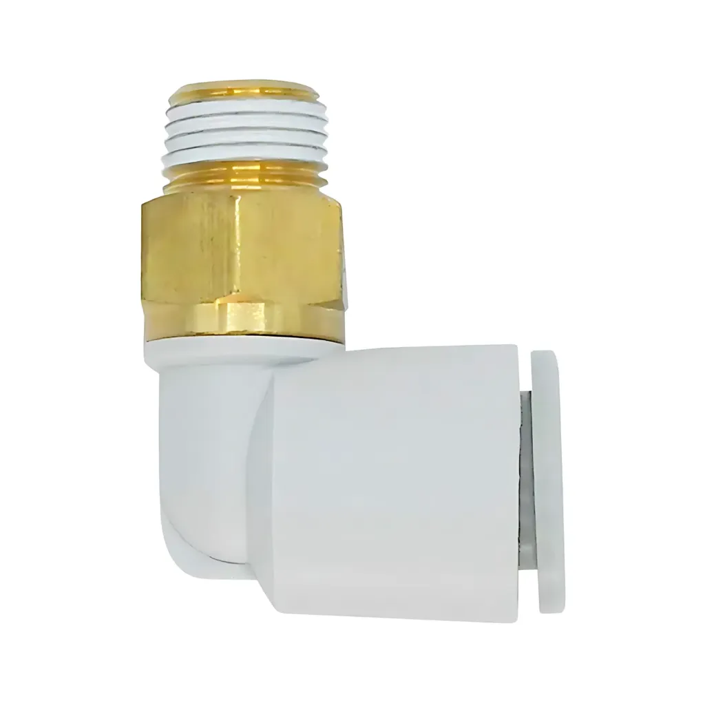 Conexión Neumatica Codo Manguera 10mm PT 1/8" KQ2L10-01AS SMC