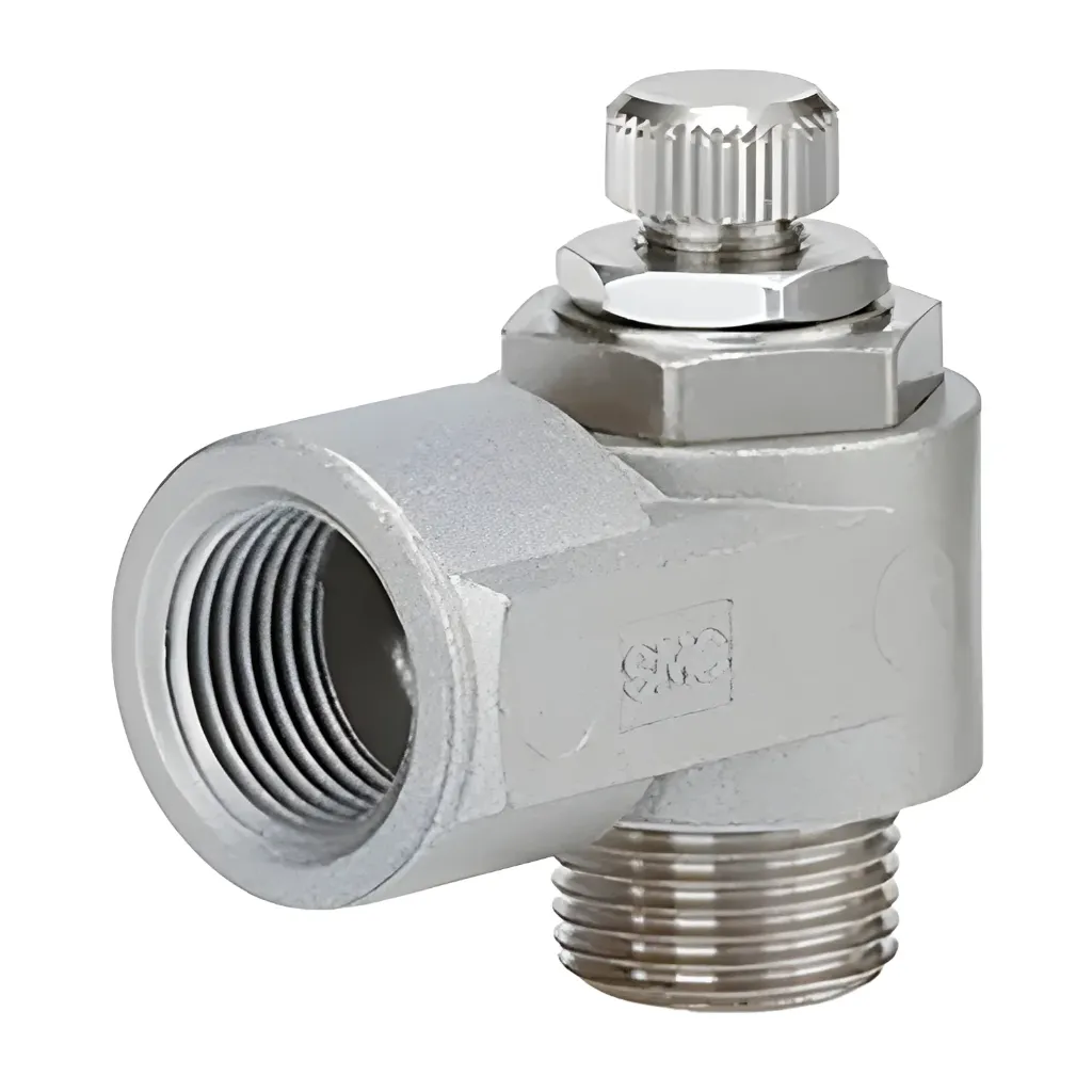 [AS4200-04-S] Regulador de Flujo Metálico 1/2" AS4200-04-S SMC