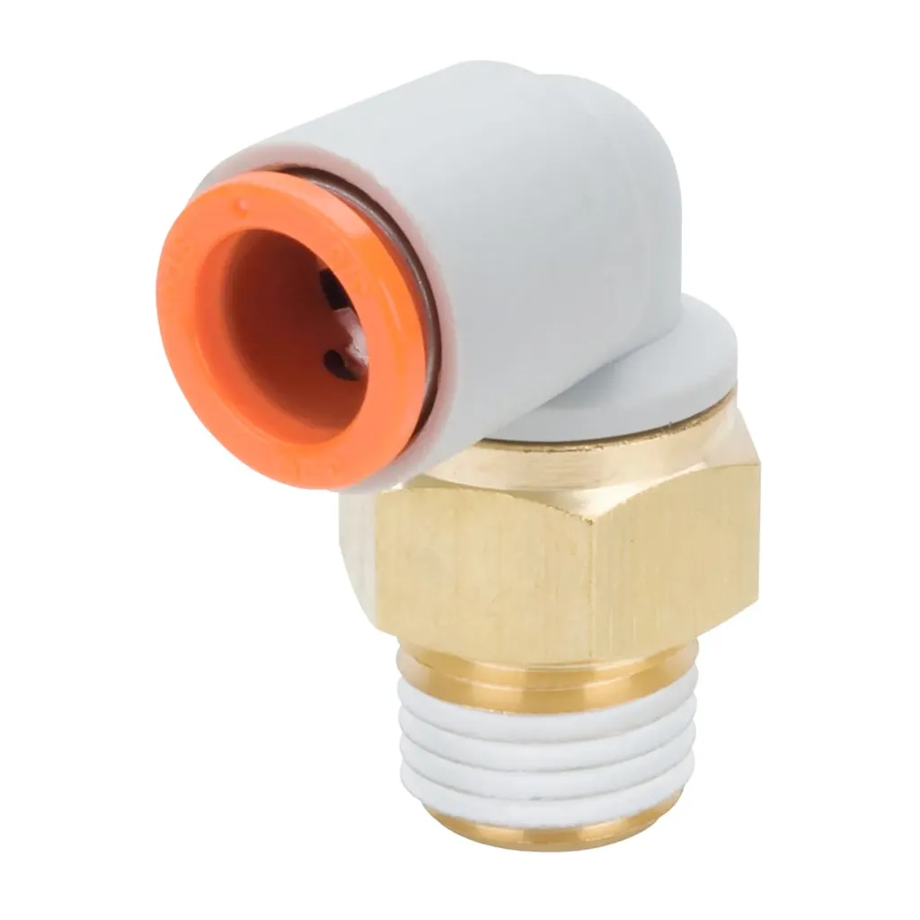 Conexión Codo Manguera 3/8" - 1/4" PT KQ2L11-02AS SMC