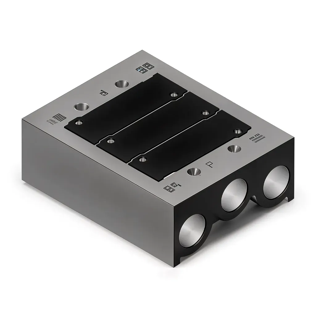[SS5Y5-20-03] Manifold 3 Válvulas Ss5y5-20-03 Para Valvula Sy5000 Smc