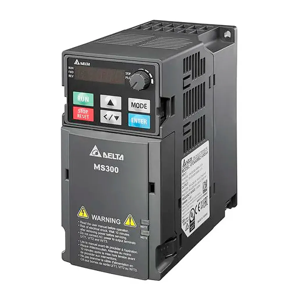 Variador Drive 230V Trifásico 0.7KW 1HP VFD4A8MS23ANSAA Delta