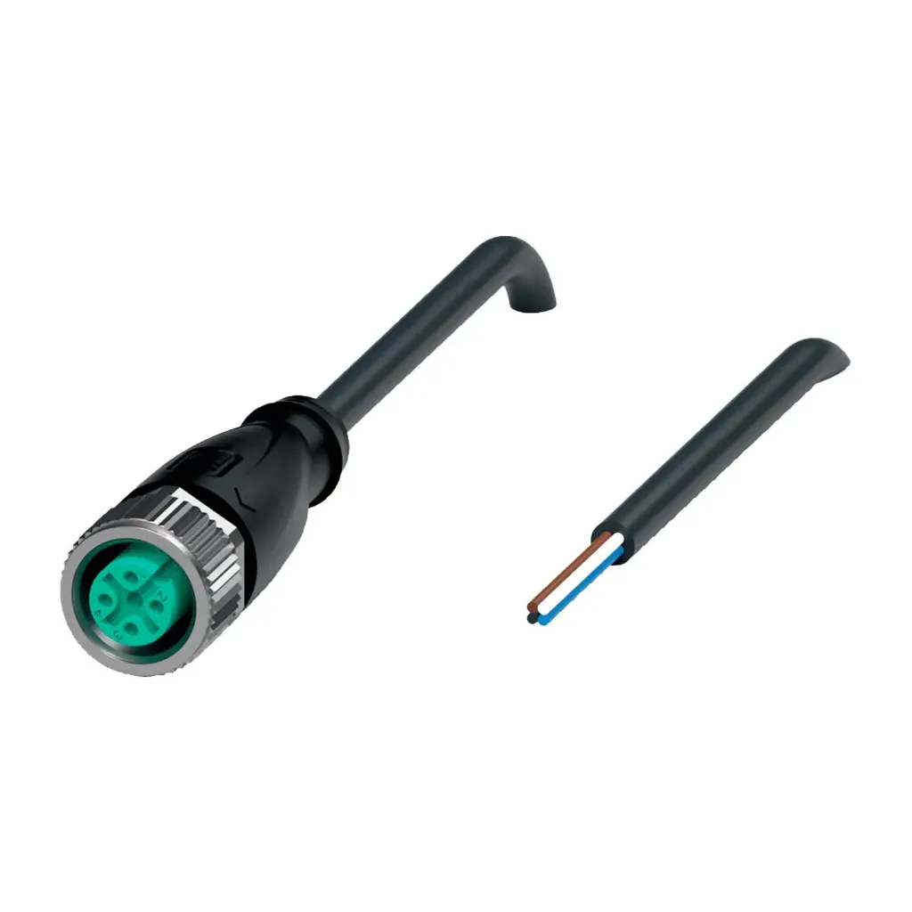 [V1-G-BK5M-PUR-U] Conector hembra M12 4 Pines 5mts V1-G-BK5M-PUR-U Pepperl+Fuchs