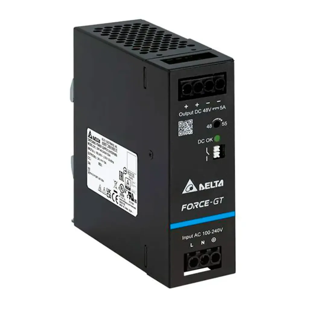 [DRF-24V240W1GBA] Fuente de Alimentación 24V, 10A, 240W DRF-24V240W1GBA Delta