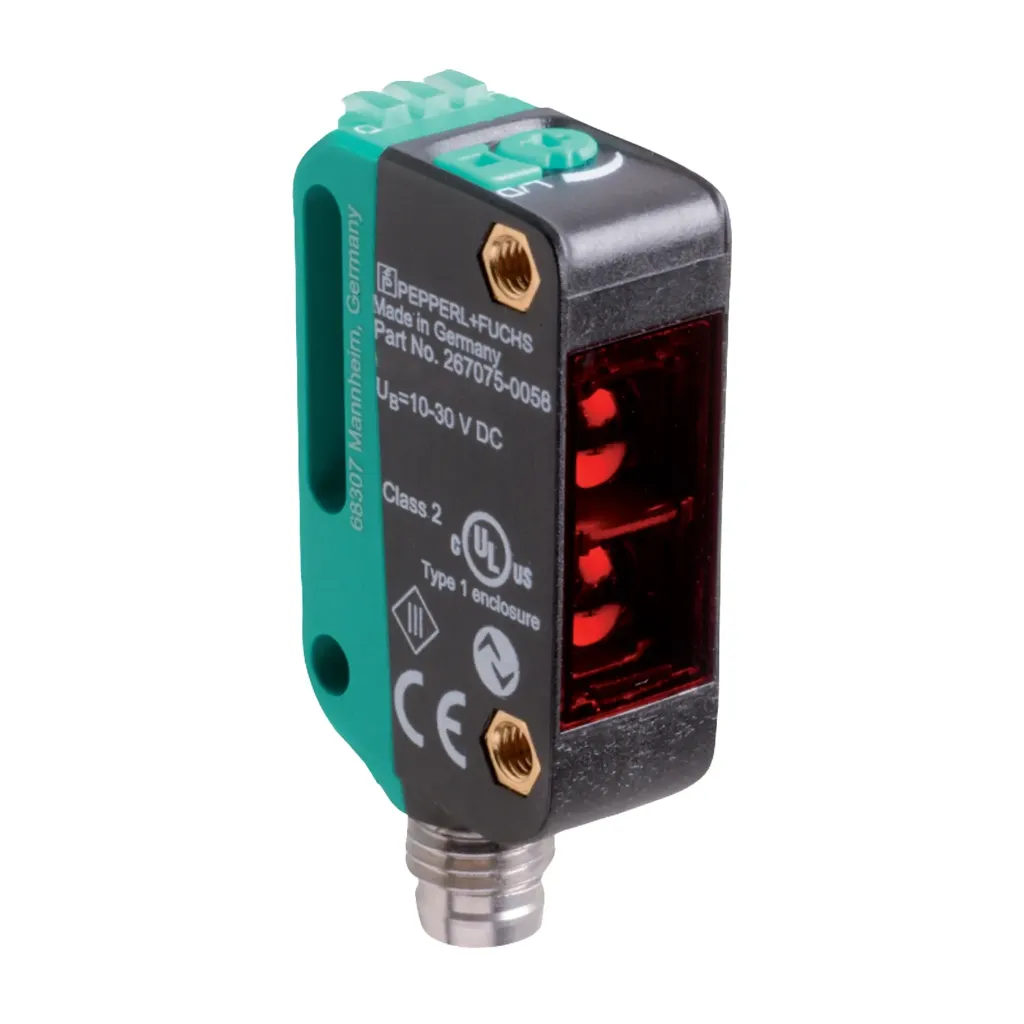 Sensor óptico de barrera por reflexión OBR7500-R100-2EP-IO-V31 Pepperl+Fuchs
