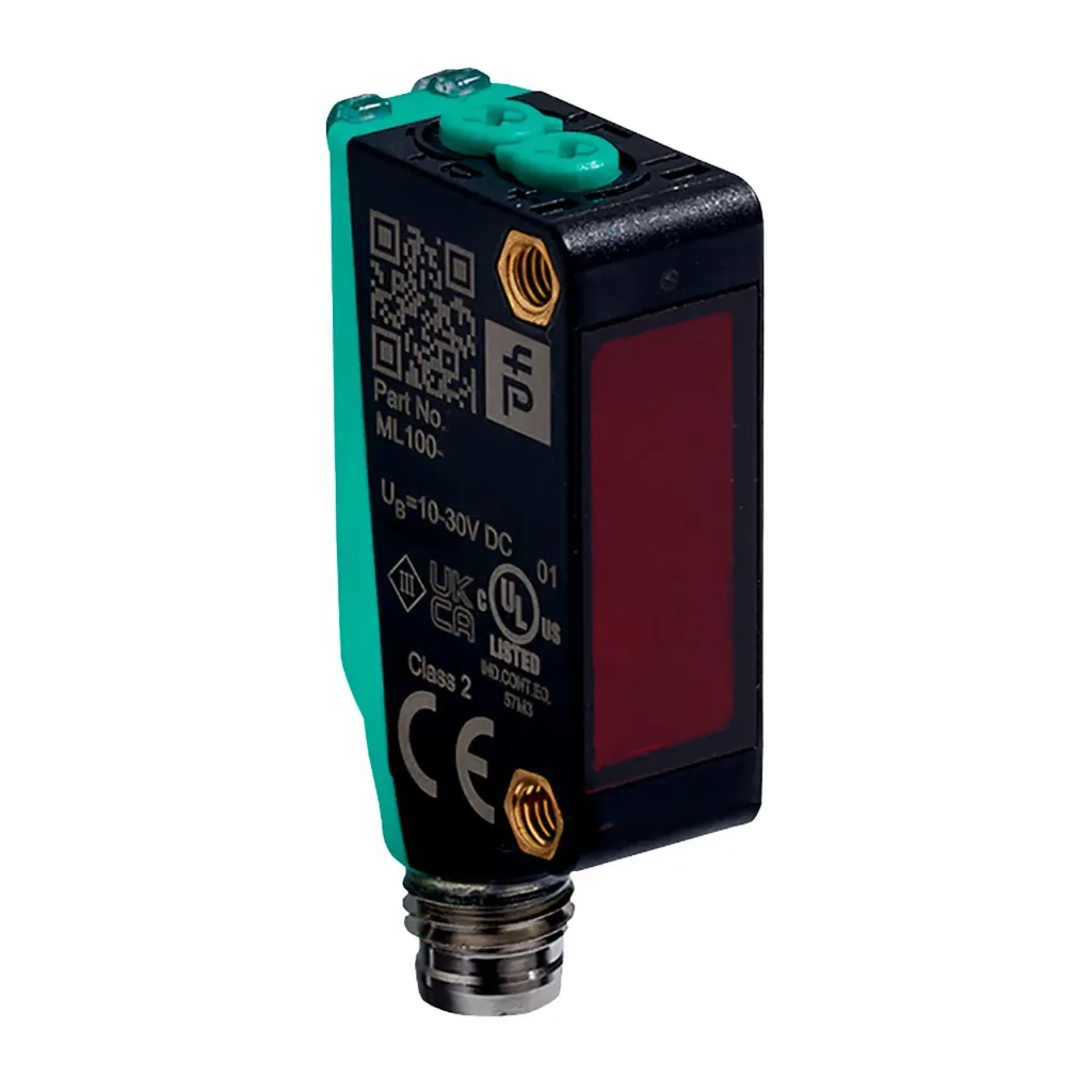[ML100-8-H-350-RT/95/102] Sensor Fotoeléctrico de Reflexión R=350mm M8 4PIN ML100-8-H-350-RT/95/102 Pepperl+Fuchs