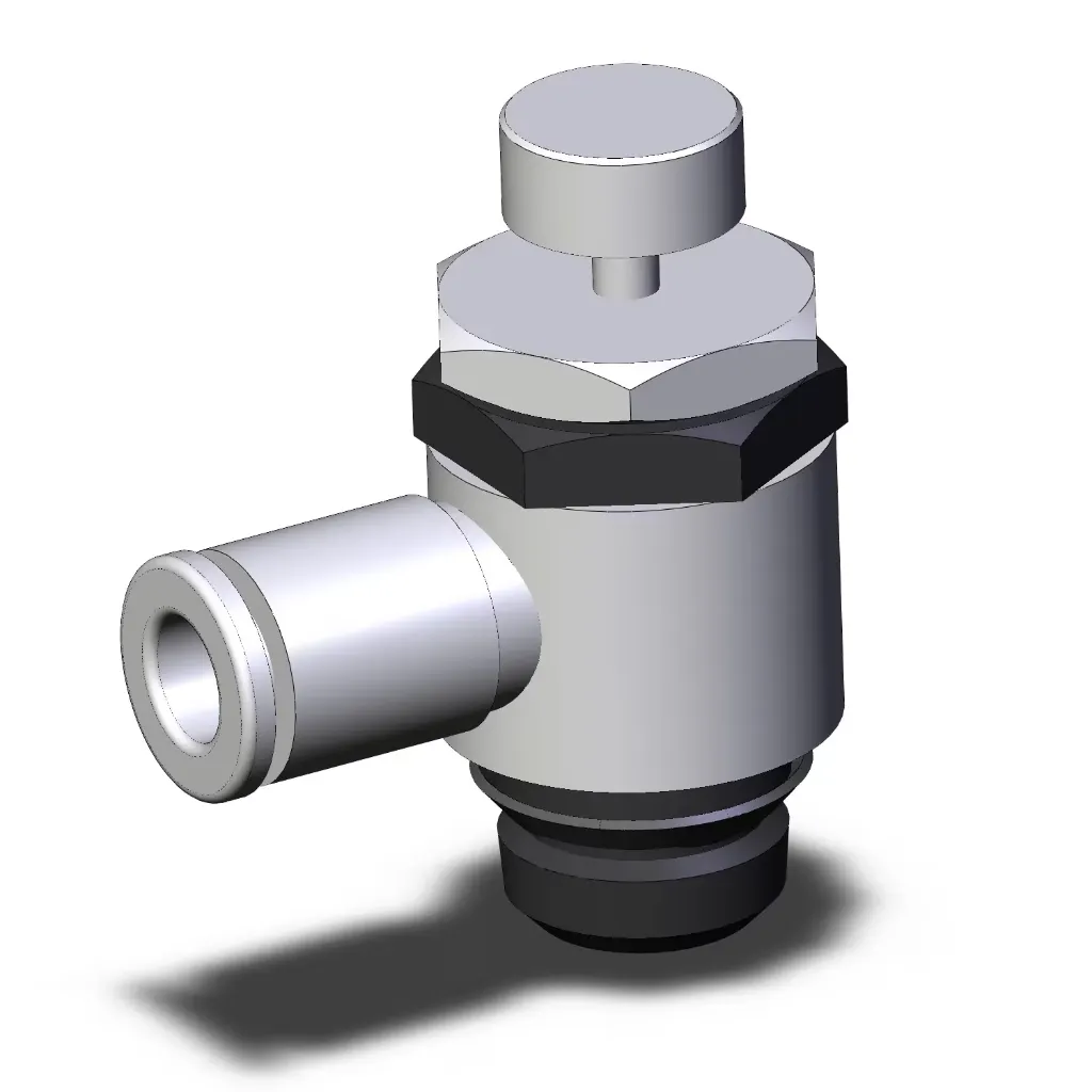 [AS2201F-U02-06] Regulador de Flujo con Rosca Universal y Conexión Rápida (1/4" a 6 mm) AS2201F-U02-06 SMC