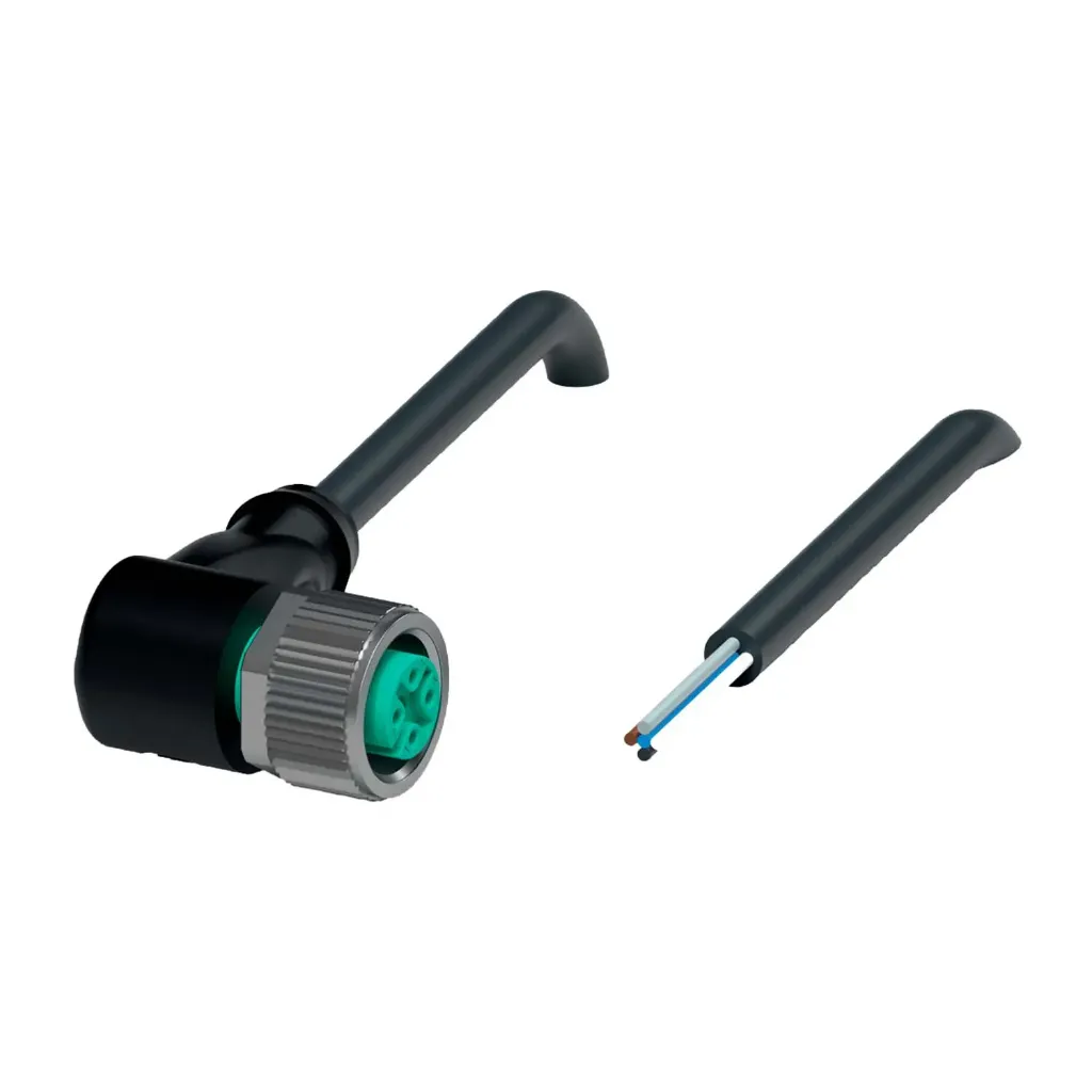 [V15-W-BK2M-PUR-U] Cable Conector Codo M12 5 Pines 2mts V15-W-BK2M-PUR-U Pepperl+Fuchs