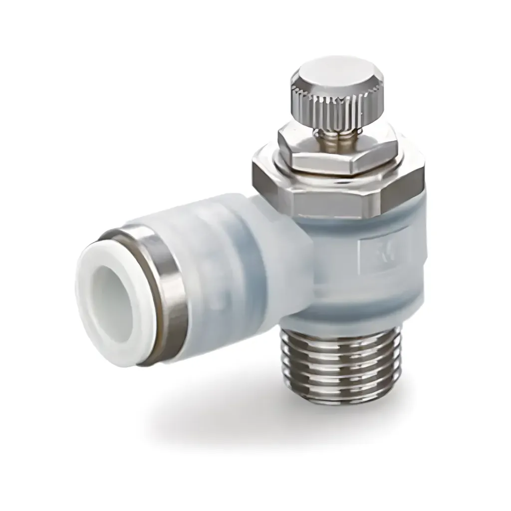 [AS1201FPG-M5-04] Regulador de Flujo Controlador de Velocidad 4mm - M5 AS1201FPG-M5-04 SMC